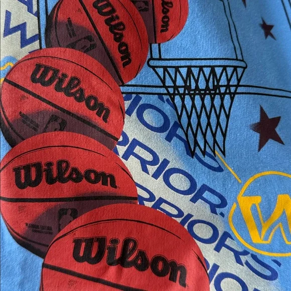 Official NBA Merchandise Golden State Warriors Basketball Hoodie Size M NWT - Picture 4 of 7